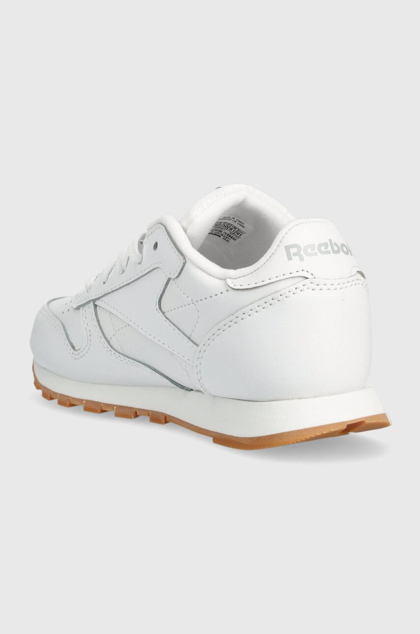 Reebok Classic Dětské kožené sneakers boty CLASSIC LEATHER bílá barva - Pepit.cz