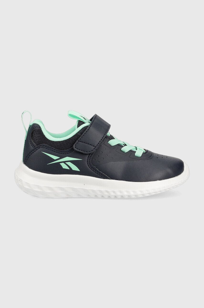 Reebok Classic Dětské kožené sneakers boty Rush Runner 4.0 tmavomodrá barva - Pepit.cz