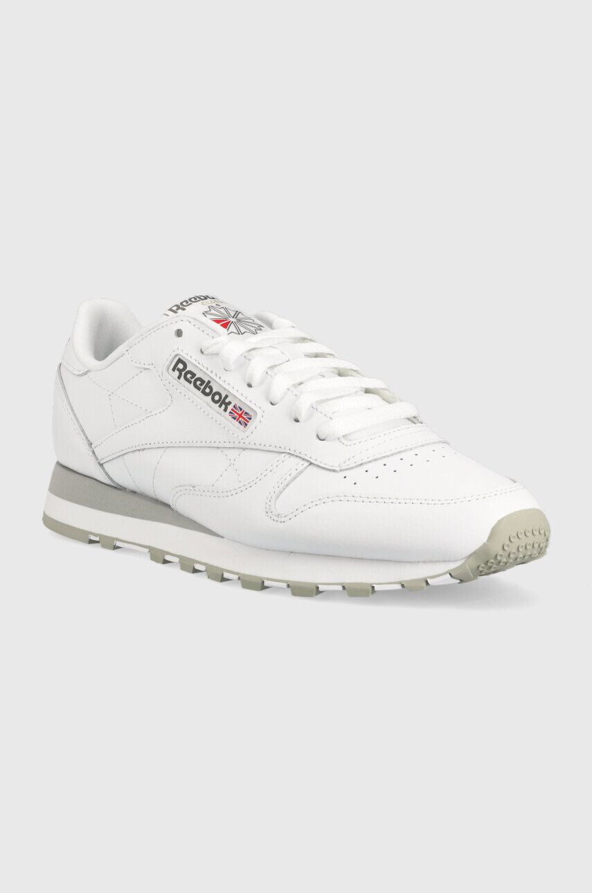 Reebok Classic Kožené sneakers boty Classic Leather bílá barva GY3558.100008789-FTWWHT/PUG - Pepit.cz