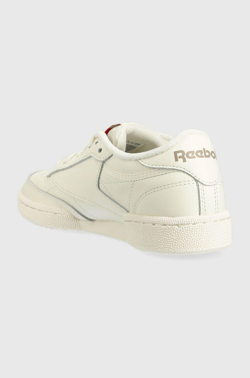 Reebok Classic Kožené sneakers boty CLUB C 85 bílá barva FZ6014.100039280-white - Pepit.cz