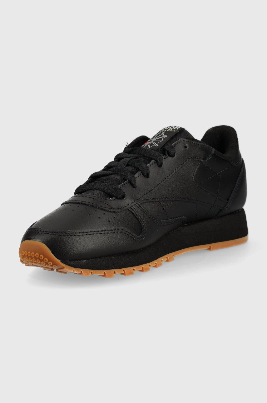 Reebok Classic Kožené sneakers boty GY0954 černá barva GY0954-CBL/GR/RB - Pepit.cz