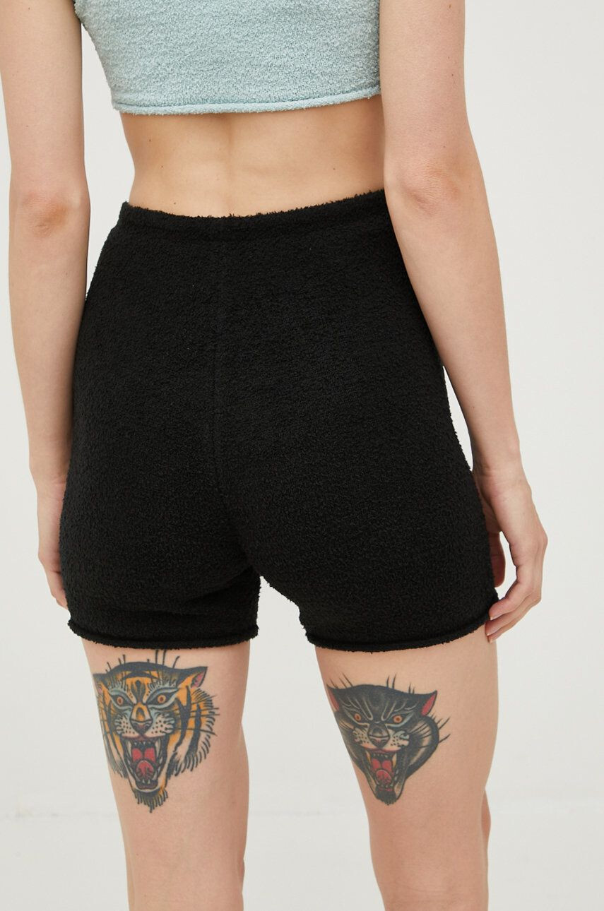 Reebok Classic Kraťasy dámské černá barva hladké high waist - Pepit.cz