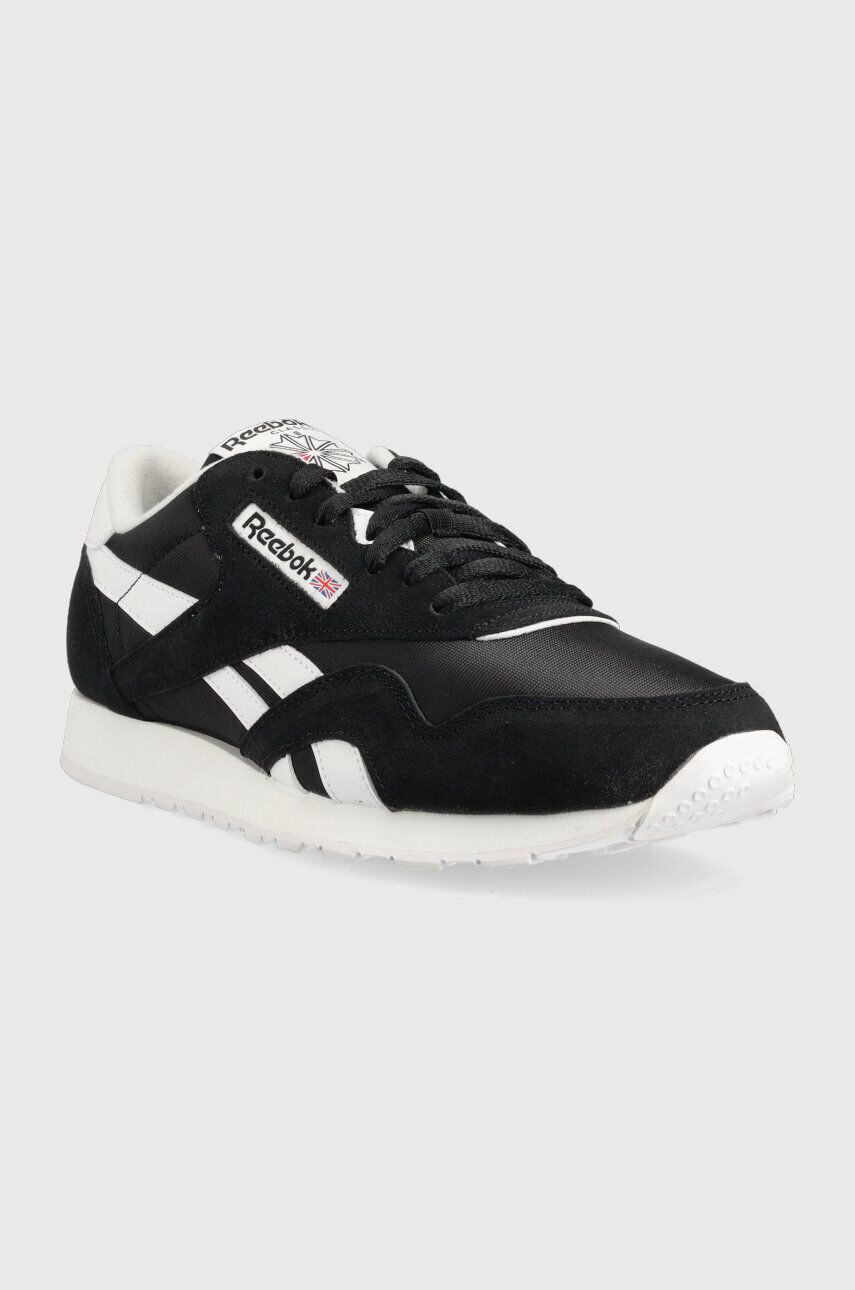 Reebok Classic Sneakers boty CL Nylon černá barva GY7231.100009273-CBLACK/FTW - Pepit.cz