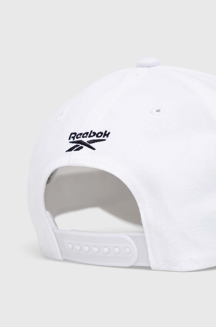 Reebok Kšiltovka bílá barva s aplikací - Pepit.cz