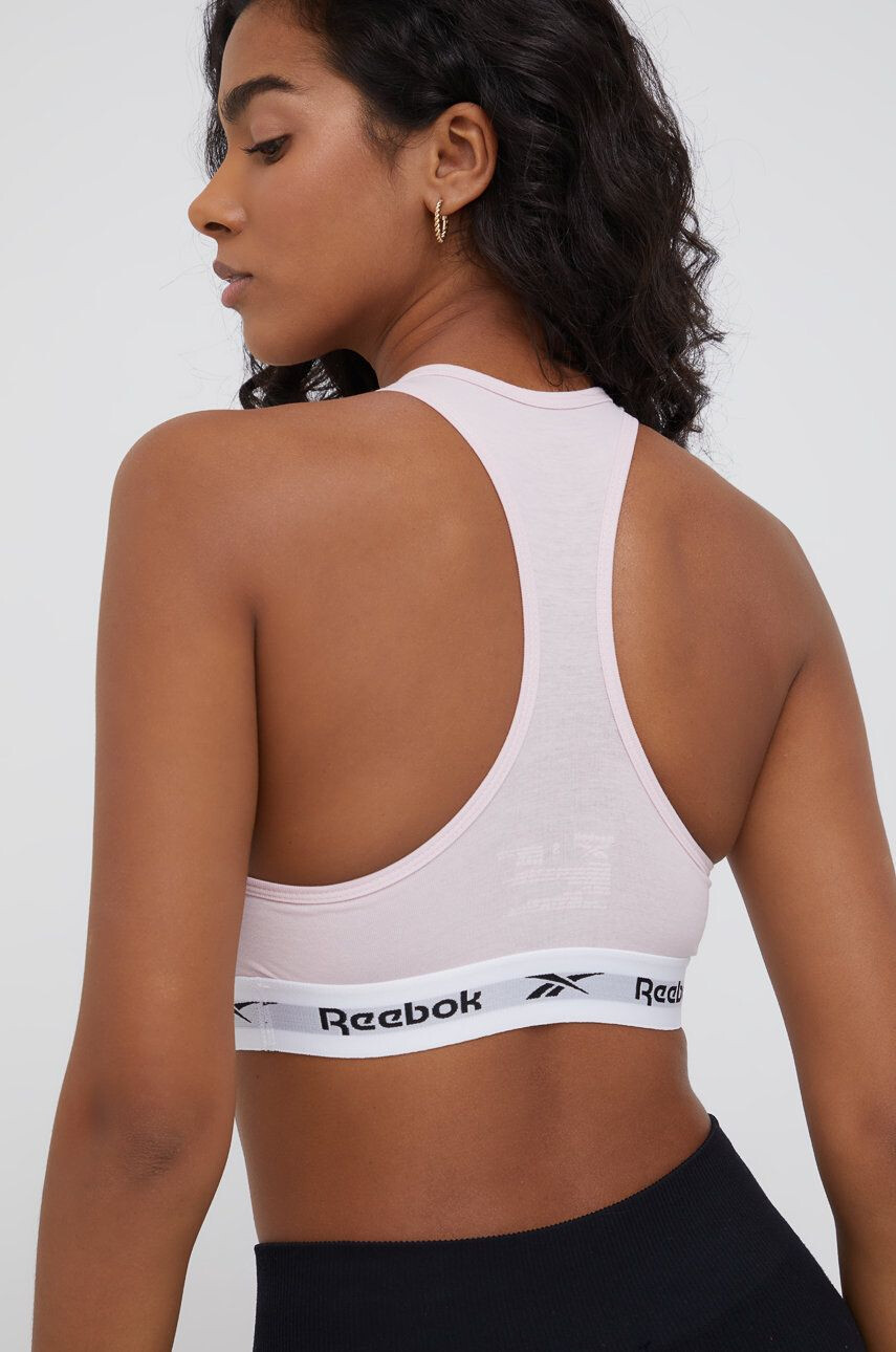 Reebok Podprsenka U4.F9673 růžová barva melanž - Pepit.cz