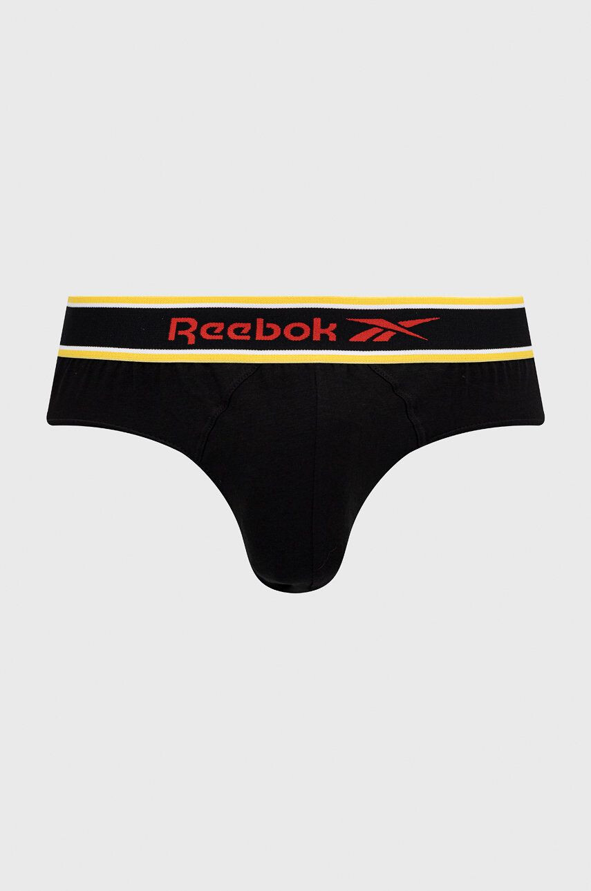 Reebok Spodní prádlo F8381 ( 3-pak) pánské černá barva - Pepit.cz