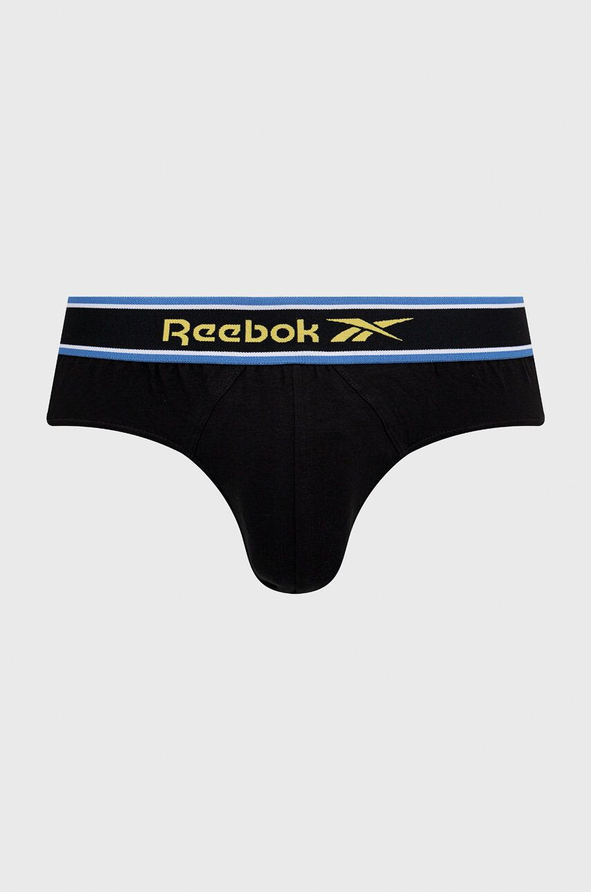 Reebok Spodní prádlo F8381 ( 3-pak) pánské černá barva - Pepit.cz