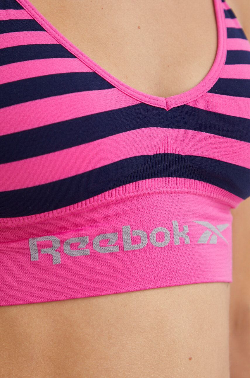 Reebok Sportovní podprsenka růžová barva - Pepit.cz