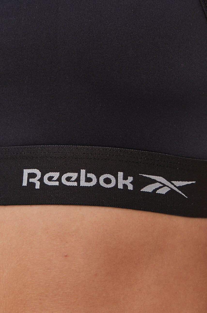 Reebok Sportovní podprsenka C9488 černá barva hladká - Pepit.cz