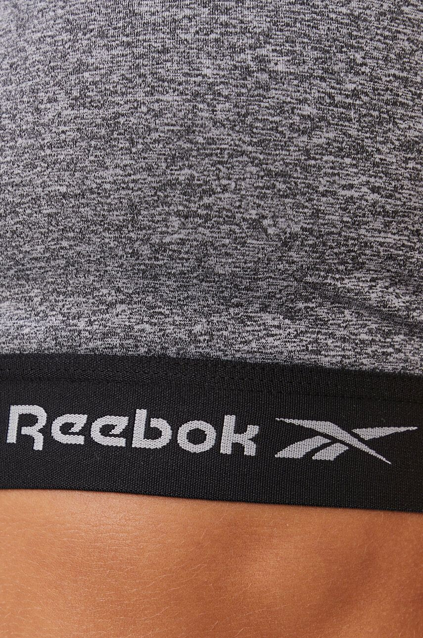 Reebok Sportovní podprsenka C9489 šedá barva - Pepit.cz