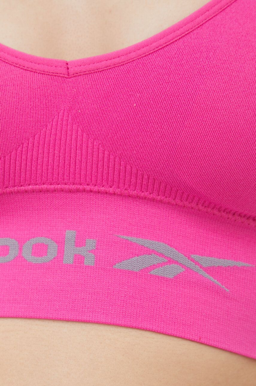 Reebok Sportovní podprsenka F9782 růžová barva - Pepit.cz