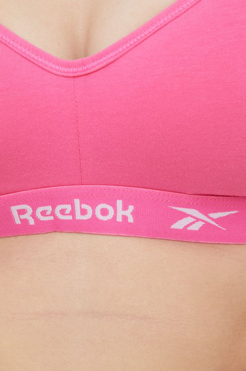 Reebok Sportovní podprsenka F9793 růžová barva - Pepit.cz