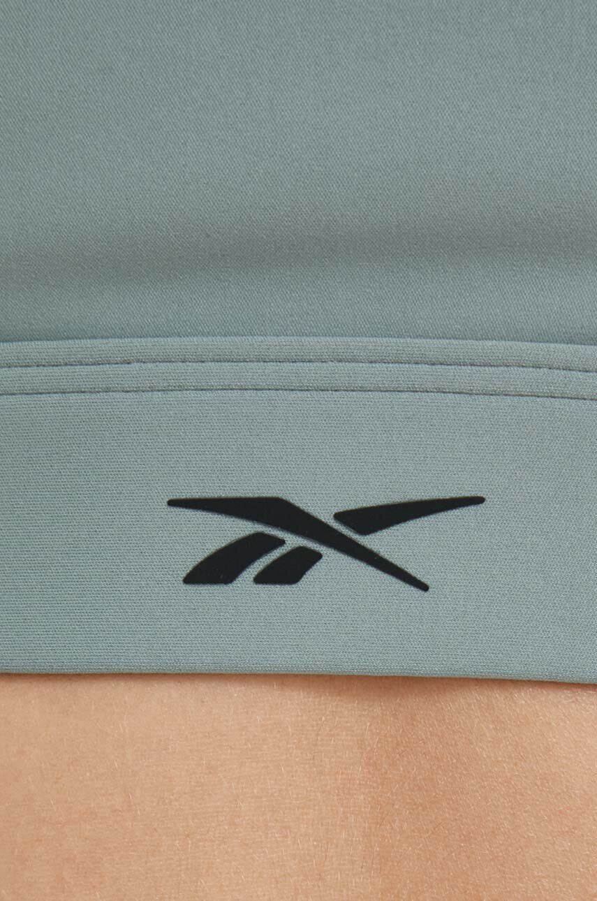 Reebok Sportovní podprsenka Lux zelená barva - Pepit.cz