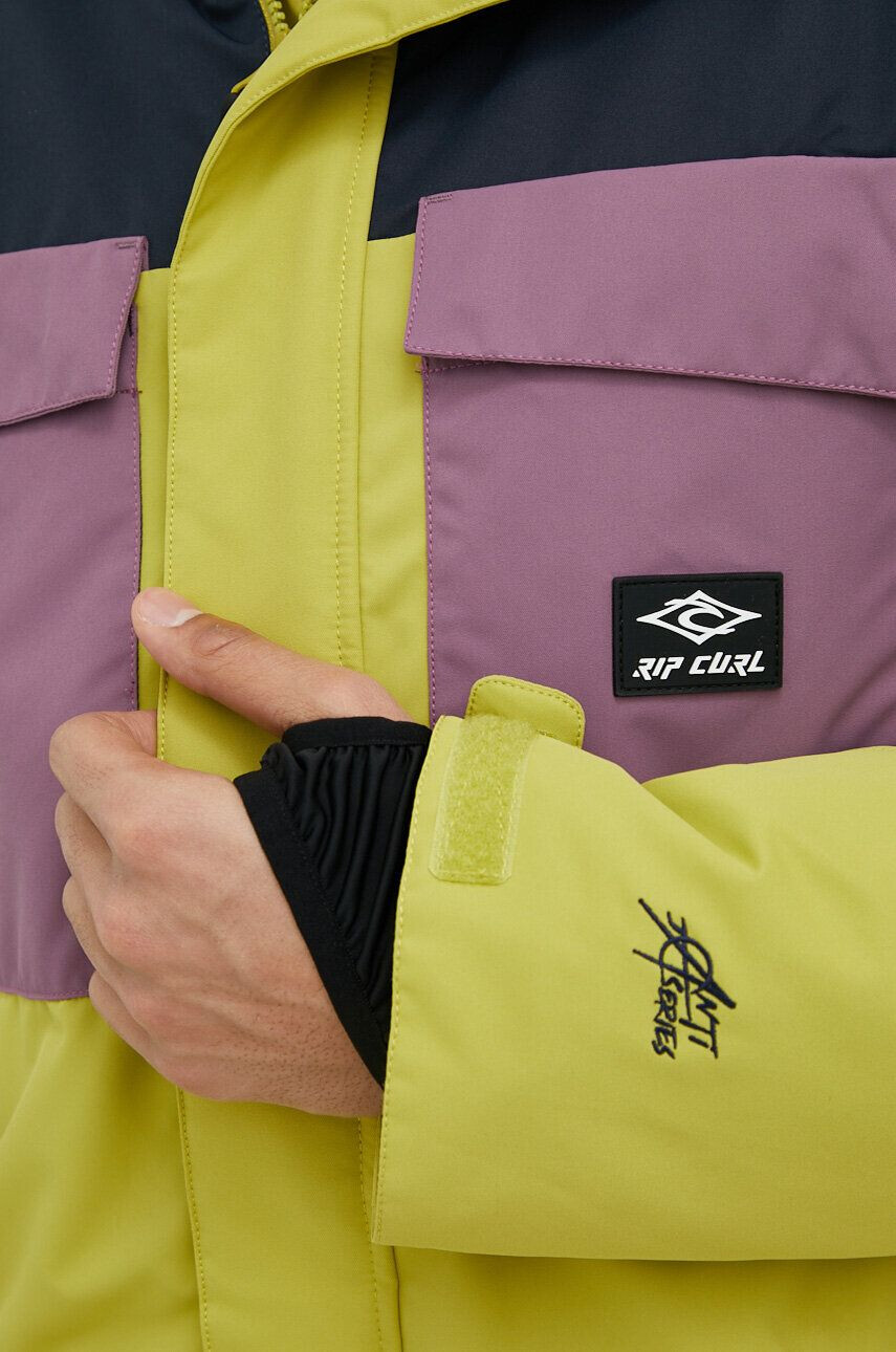 Rip Curl Bunda Pinnacle zelená barva - Pepit.cz