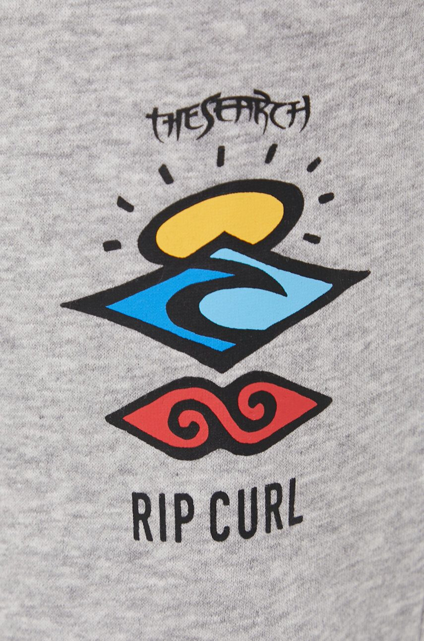 Rip Curl Tepláky pánské šedá barva melanžové - Pepit.cz