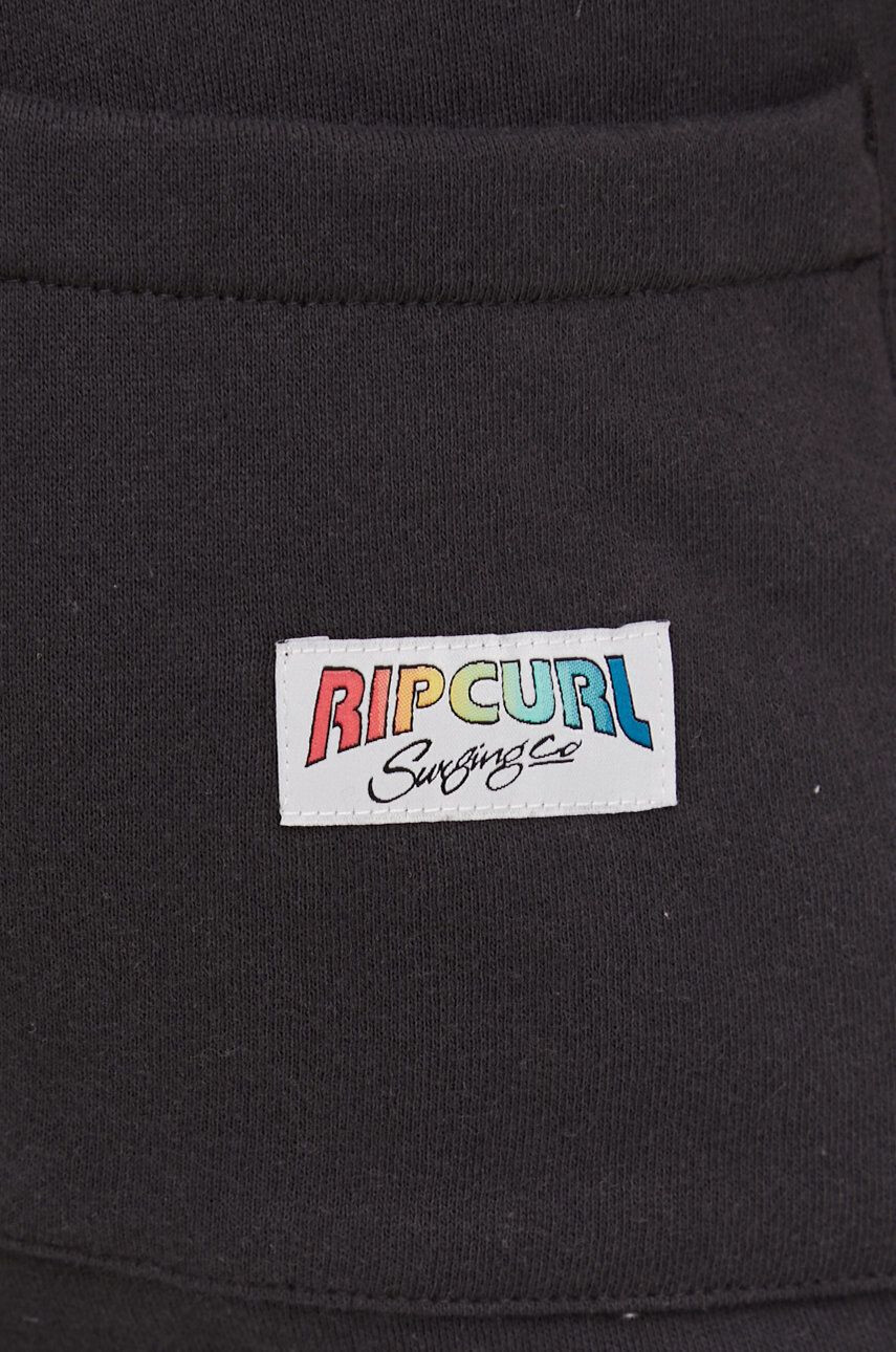 Rip Curl Tepláky šedá barva s potiskem - Pepit.cz