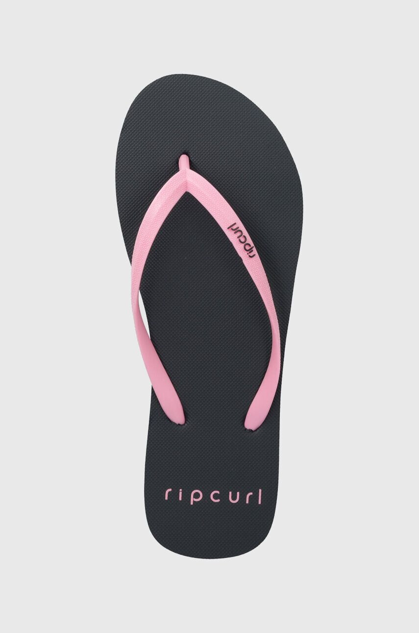 Rip Curl Žabky dámské tmavomodrá barva na plochém podpatku - Pepit.cz