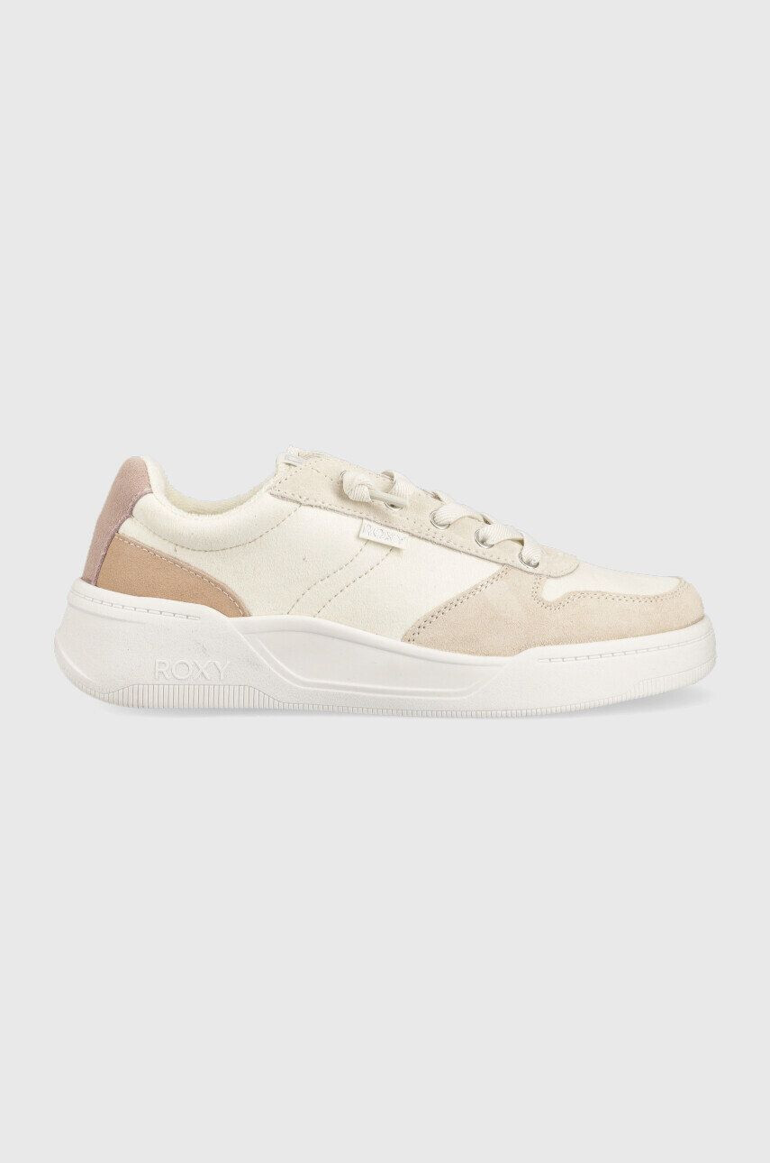 Roxy Sneakers boty béžová barva - Pepit.cz