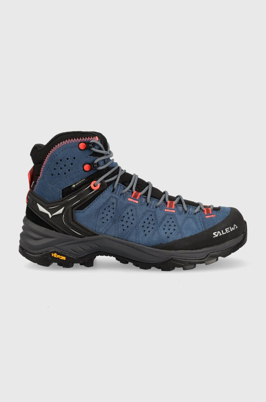 Salewa Boty Alp Trainer 2 Mid GTX dámské tmavomodrá barva - Pepit.cz