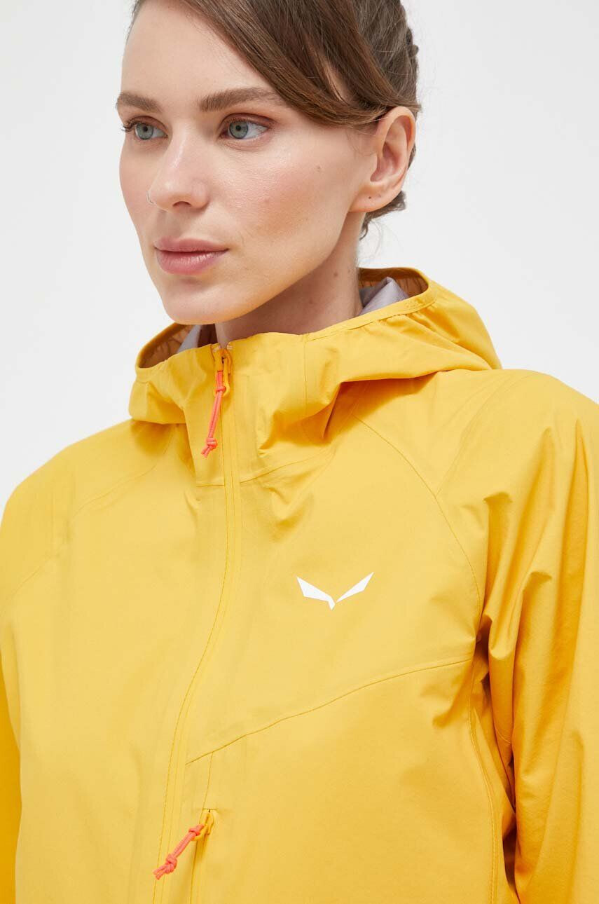 Salewa Outdoorová bunda Agner 2 PTX žlutá barva - Pepit.cz