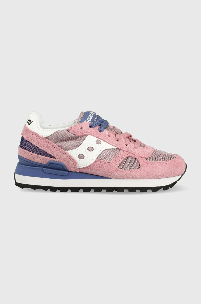 Saucony Sneakers boty SHADOW ORIGINAL růžová barva - Pepit.cz