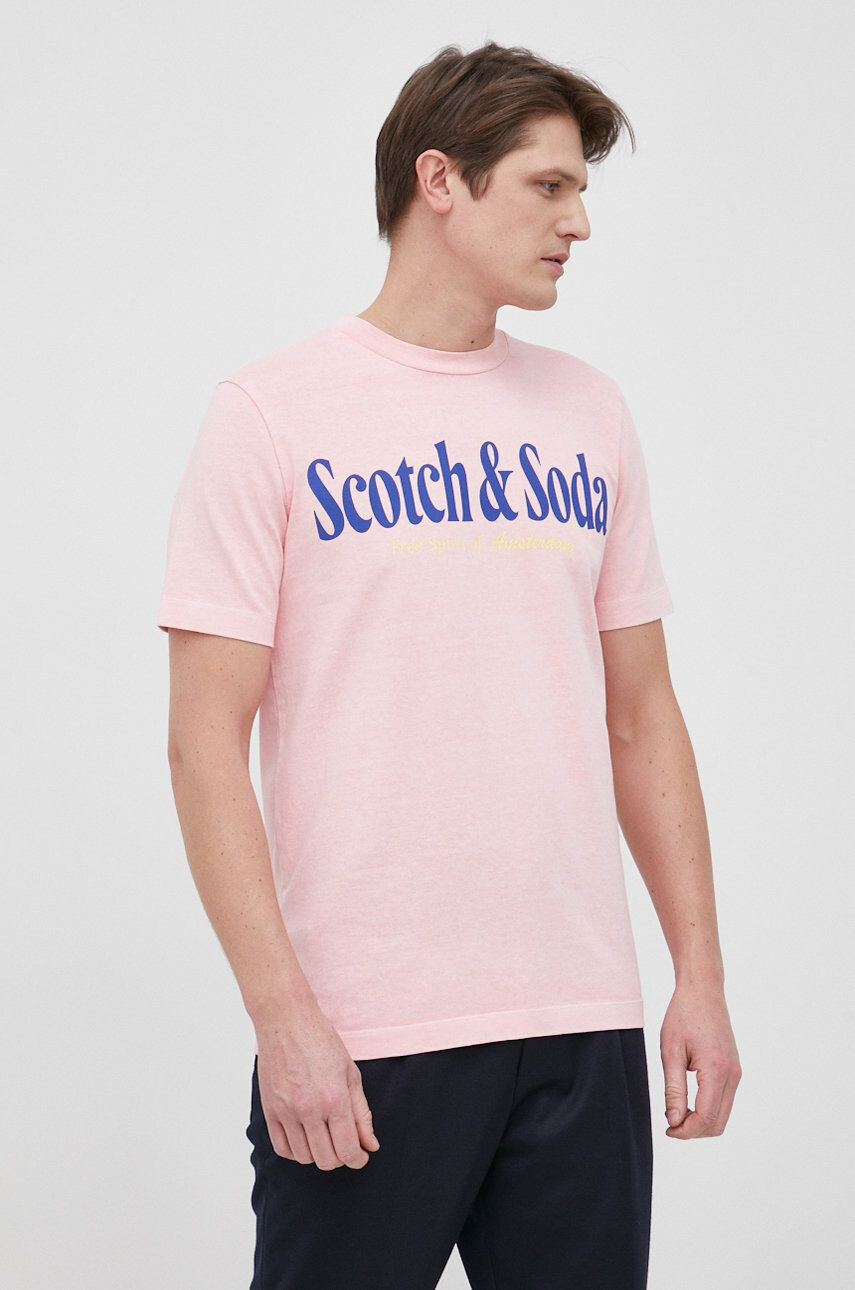 Scotch & Soda Bavlněné tričko - Pepit.cz