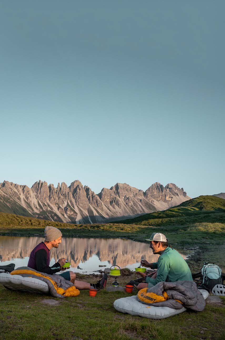 Sea to Summit Turistická sada příborů Alpha Light Cutlery Set šedá barva - Pepit.cz