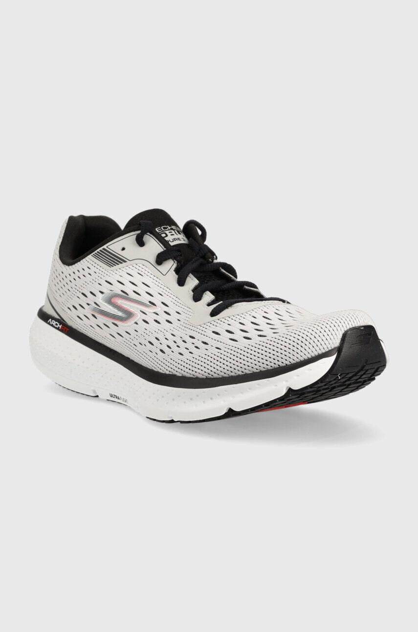 Skechers Běžecké boty GO RUN Pure 3 šedá barva - Pepit.cz