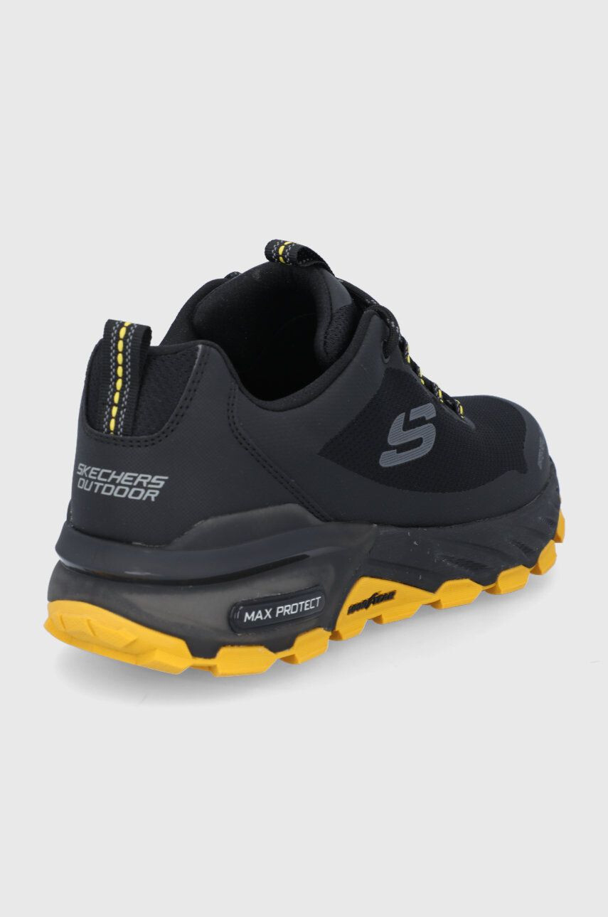 Skechers Boty pánské černá barva - Pepit.cz