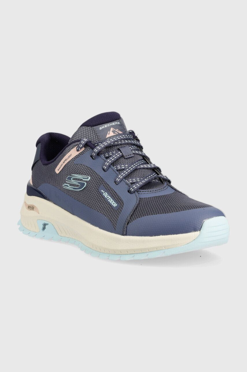 Skechers Boty Arch Fit Discover dámské tmavomodrá barva - Pepit.cz