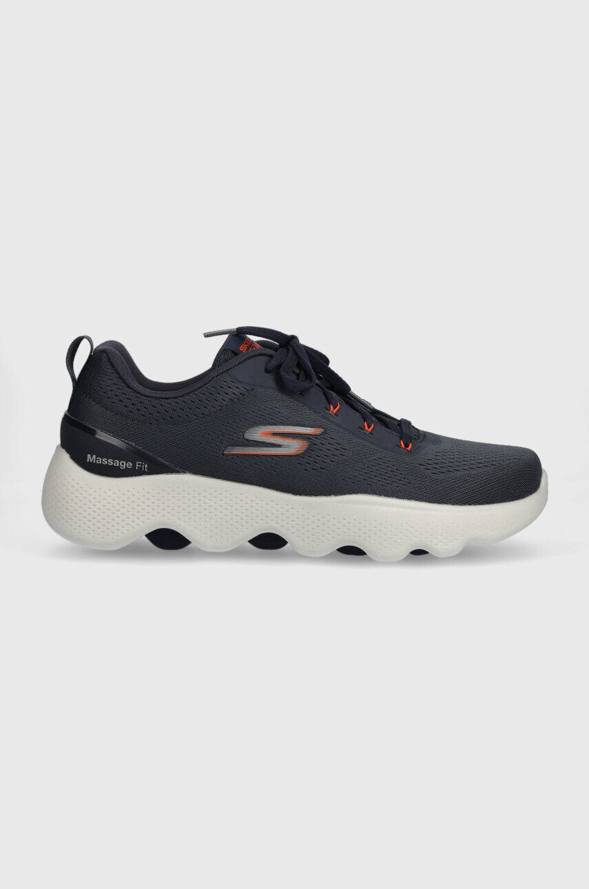 Skechers Boty GOwalk Massage Fit tmavomodrá barva - Pepit.cz