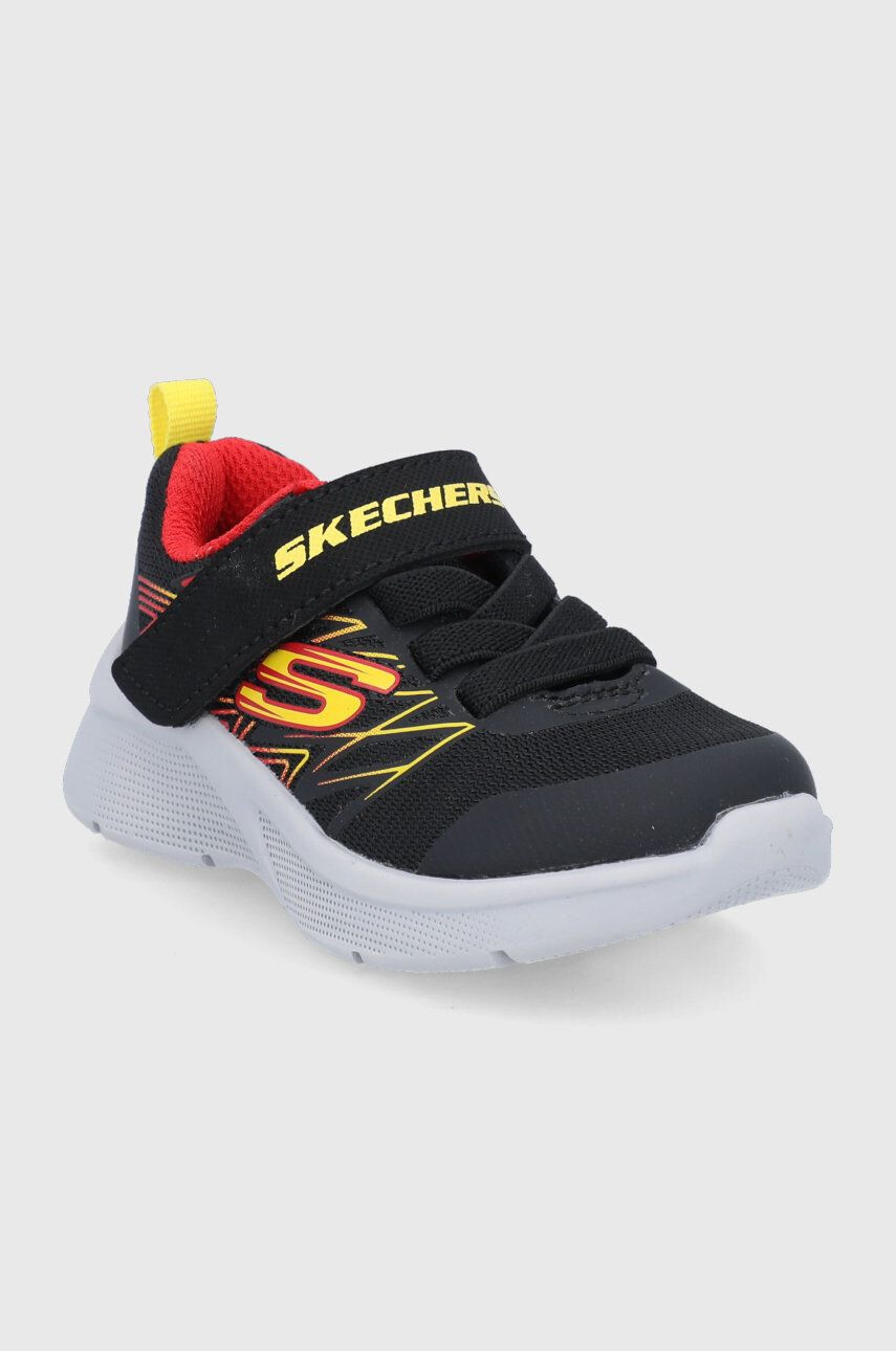 Skechers Dětské boty černá barva - Pepit.cz