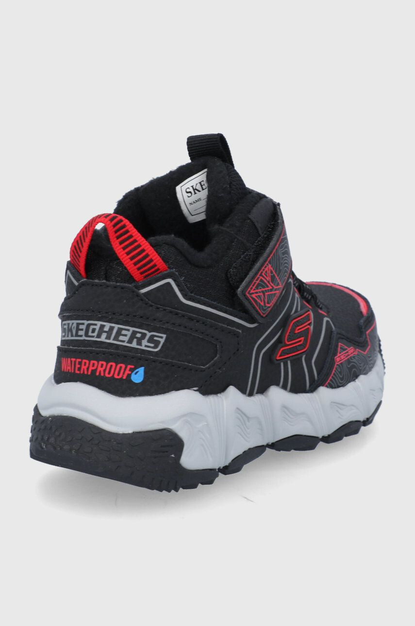 Skechers Dětské boty černá barva - Pepit.cz