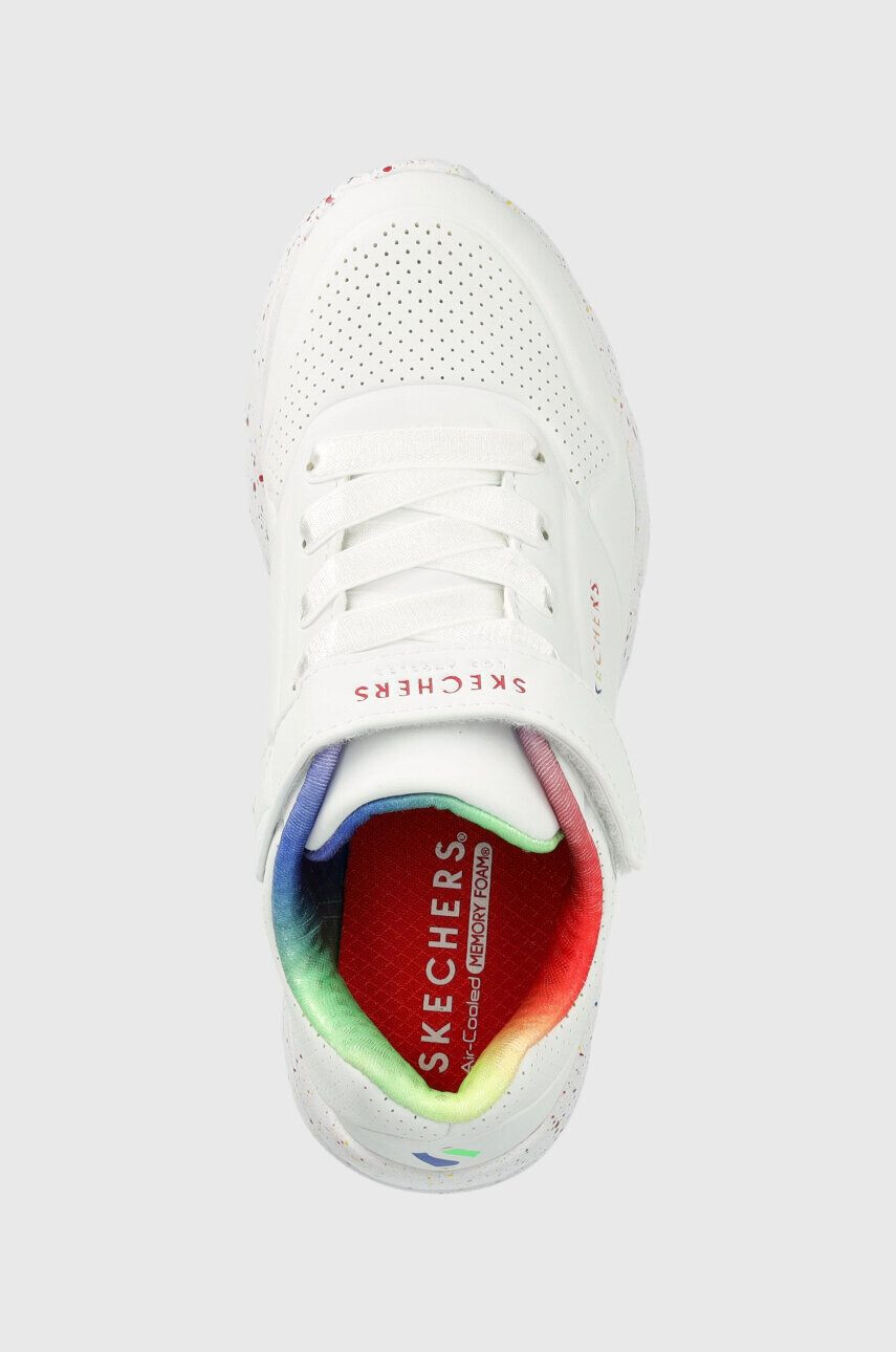 Skechers Dětské sneakers boty bílá barva - Pepit.cz