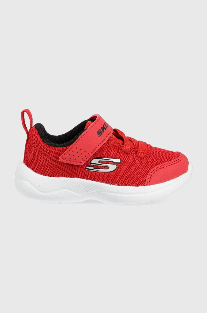 Skechers Dětské sneakers boty červená barva - Pepit.cz