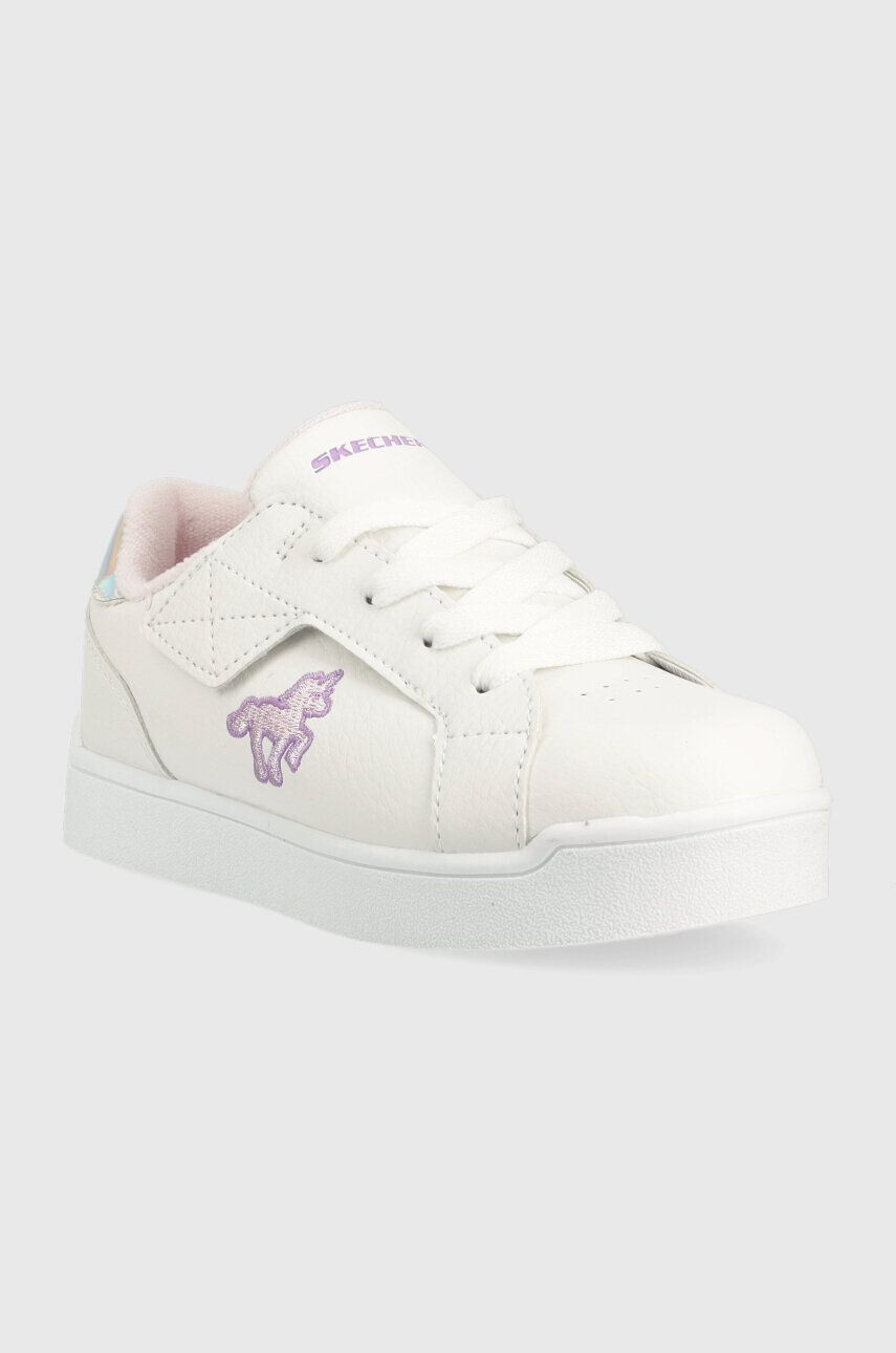 Skechers Dětské sneakers boty Lil Unicorn bílá barva - Pepit.cz