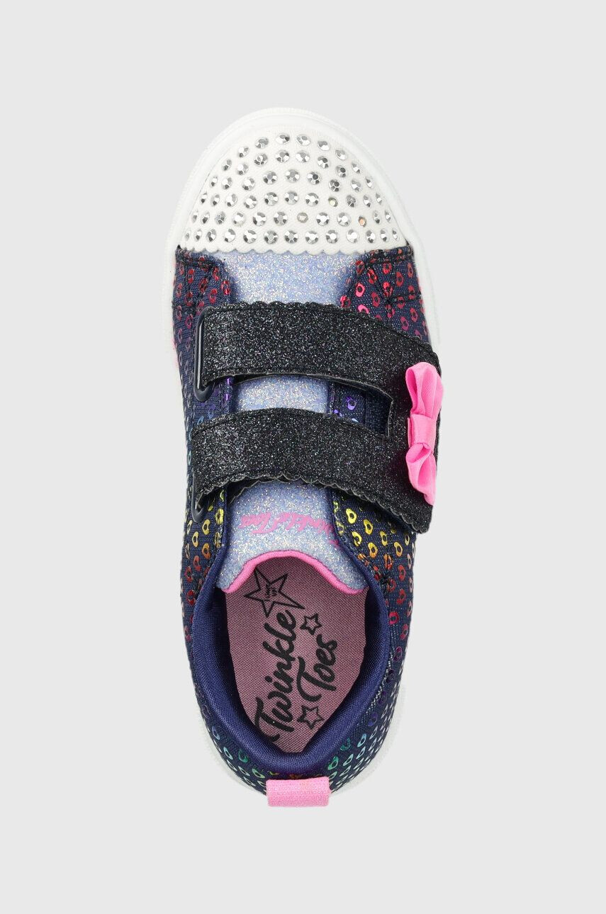 Skechers Dětské tenisky Twinkle Sparks Heart Dreamer tmavomodrá barva - Pepit.cz