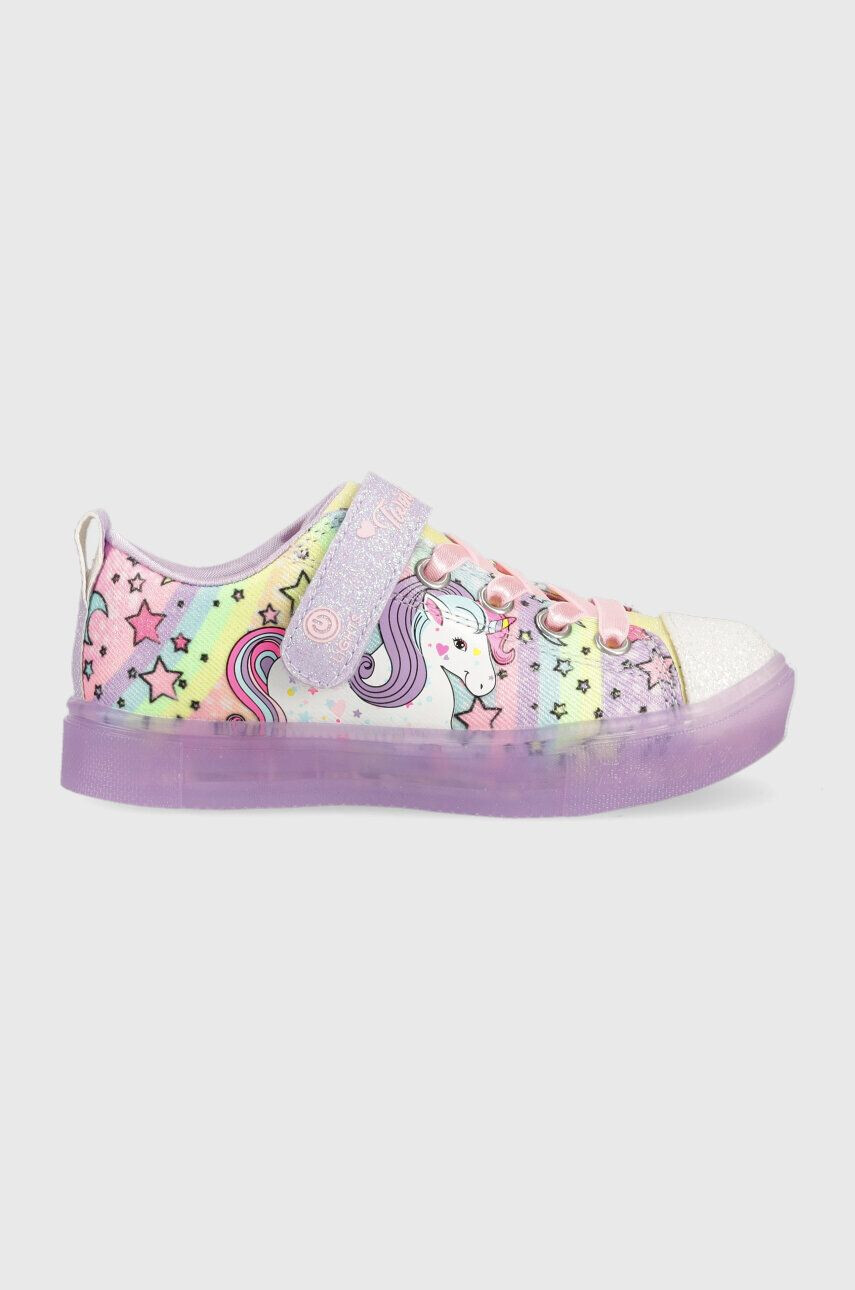 Skechers Dětské tenisky Twinkle Sparks Ice Unicorn fialová barva - Pepit.cz