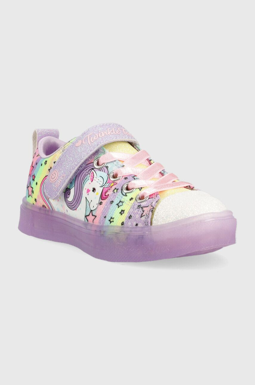 Skechers Dětské tenisky Twinkle Sparks Ice Unicorn fialová barva - Pepit.cz