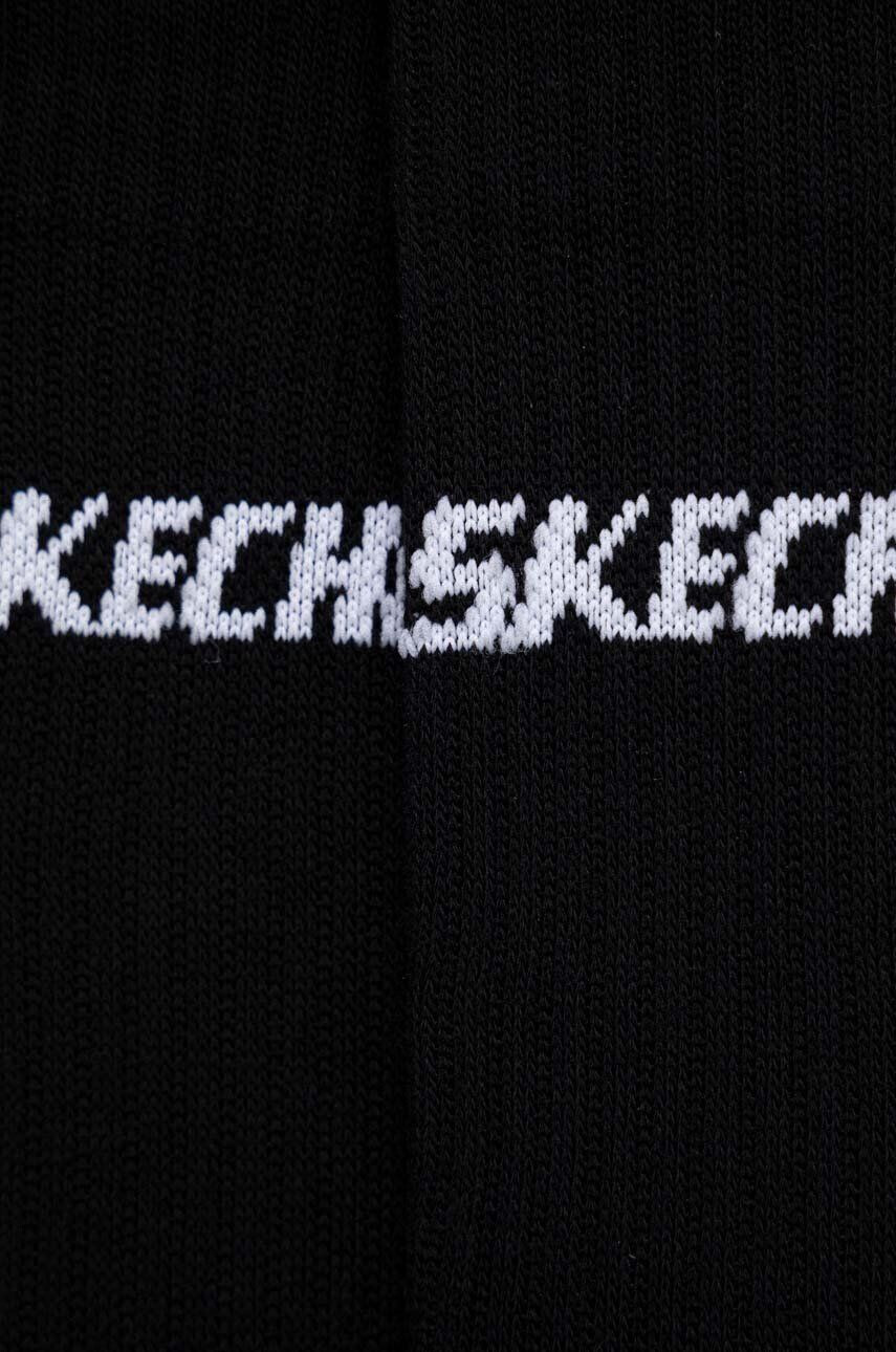 Skechers Ponožky černá barva - Pepit.cz