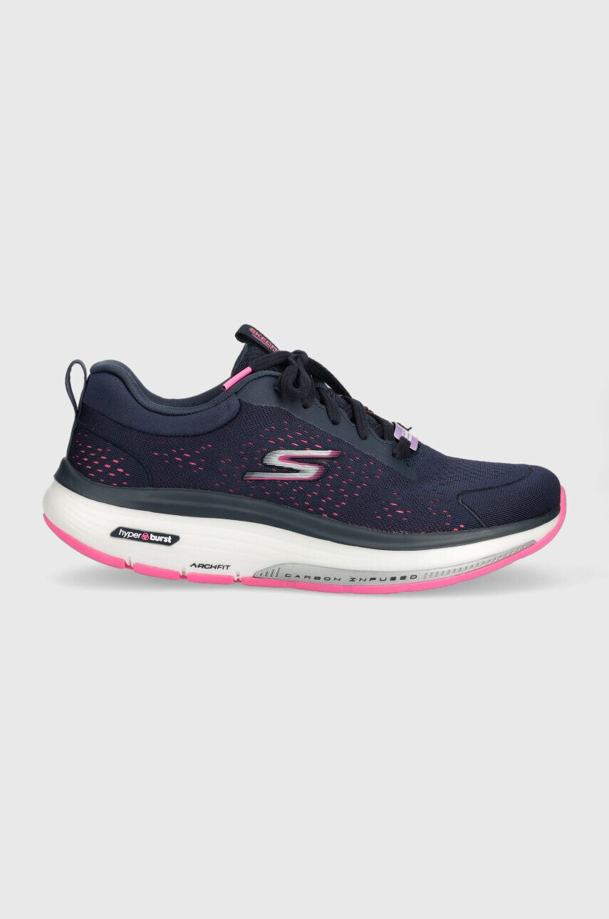 Skechers Tréninkové boty GOwalk Workout Walker tmavomodrá barva - Pepit.cz