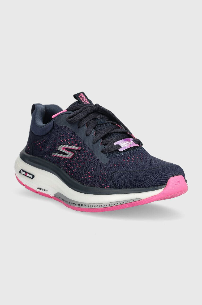 Skechers Tréninkové boty GOwalk Workout Walker tmavomodrá barva - Pepit.cz