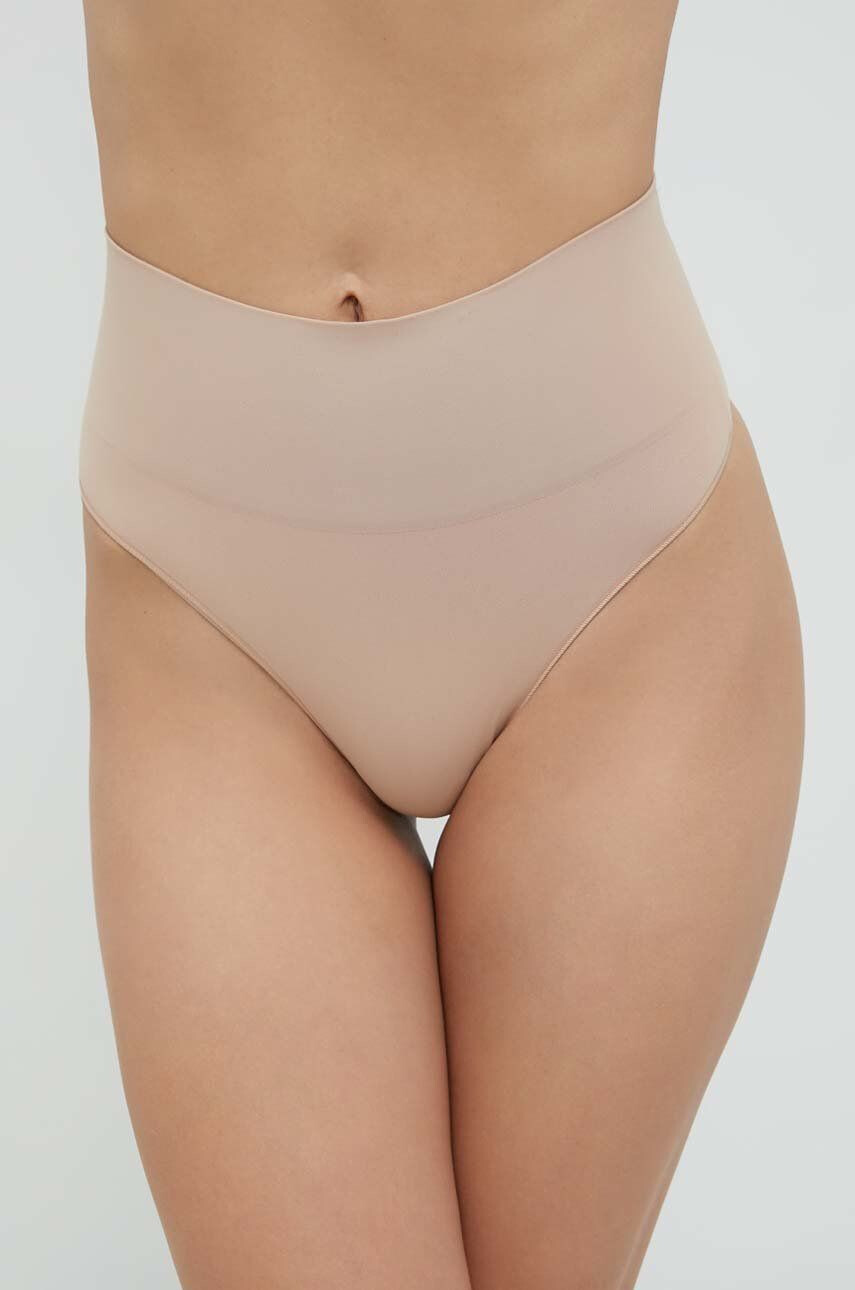 Spanx Modelovací tanga béžová barva - Pepit.cz