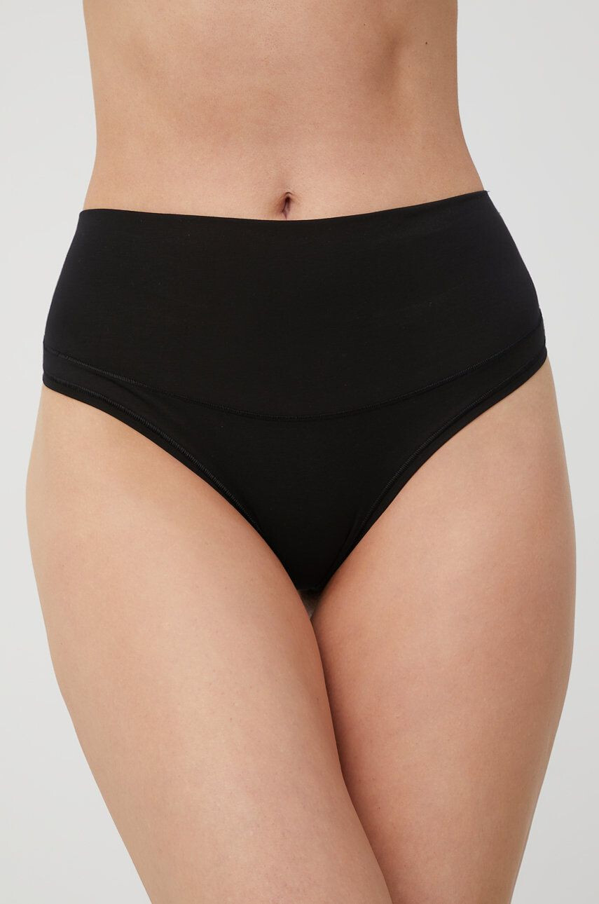 Spanx Modelovací tanga černá barva - Pepit.cz