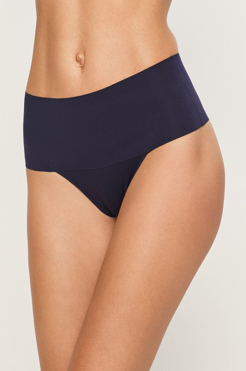 Spanx Modelovací tanga tmavomodrá barva - Pepit.cz