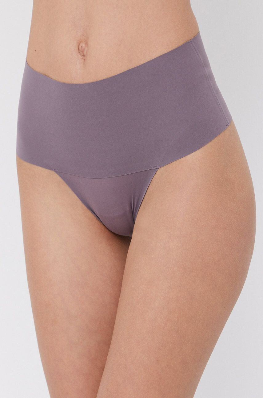 Spanx Modelovací tanga fialová barva - Pepit.cz