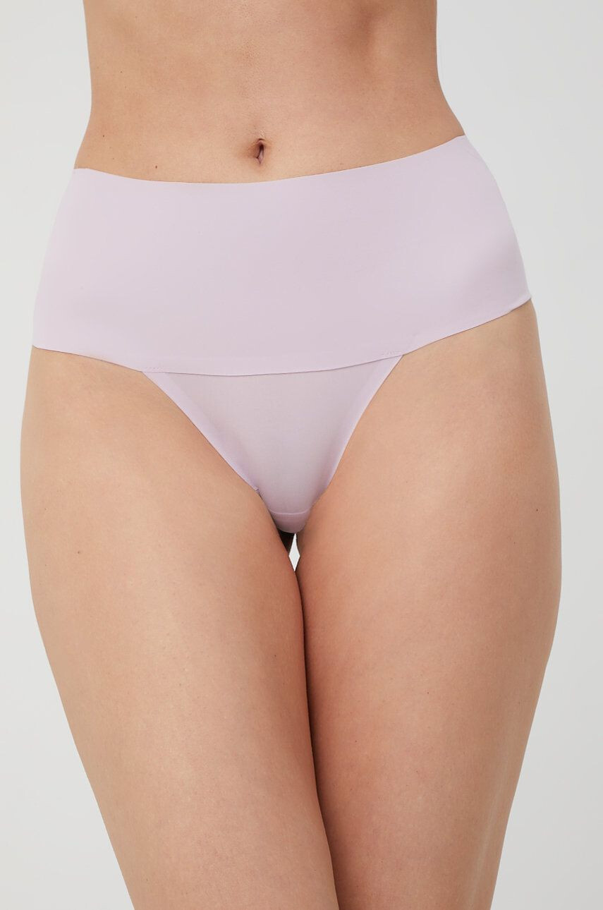 Spanx Modelovací tanga fialová barva - Pepit.cz