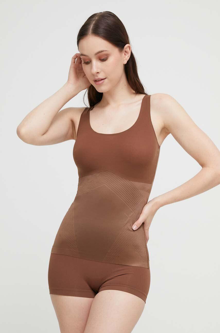 Spanx Modelovací top Top modelujący Thinstincts 2.0. béžová barva - Pepit.cz