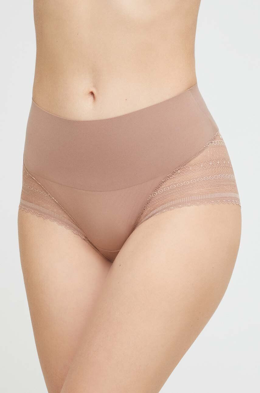 Spanx Tvarující kalhotky Undie-Tectable hnědá barva - Pepit.cz