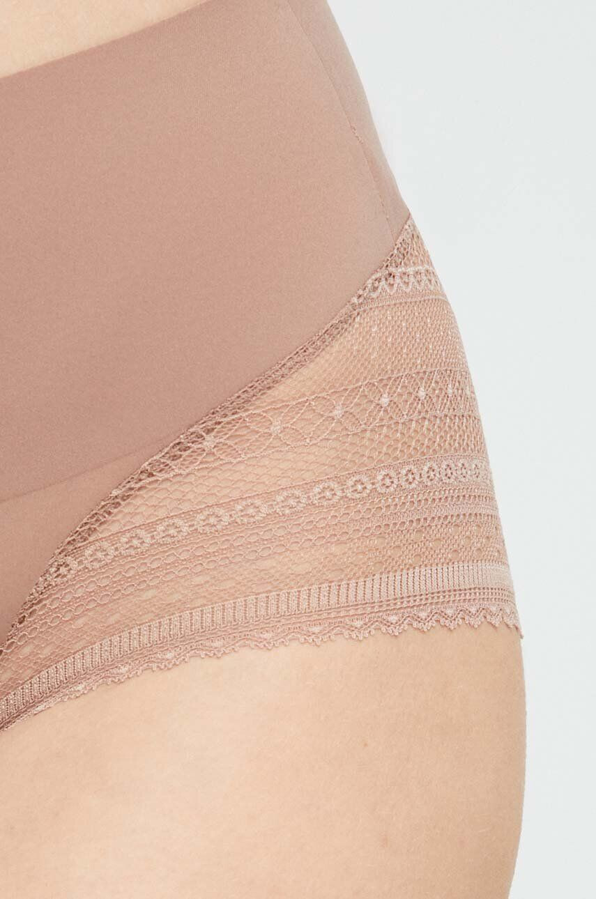 Spanx Tvarující kalhotky Undie-Tectable hnědá barva - Pepit.cz